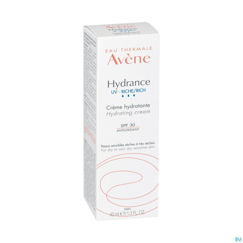 Avene hydrance uv riche creme hydratante    40ml