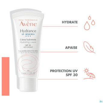 Avene hydrance uv riche creme hydratante    40ml