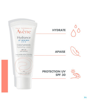 Avene hydrance uv riche creme hydratante    40ml