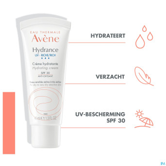 Avene hydrance uv riche creme hydratante    40ml