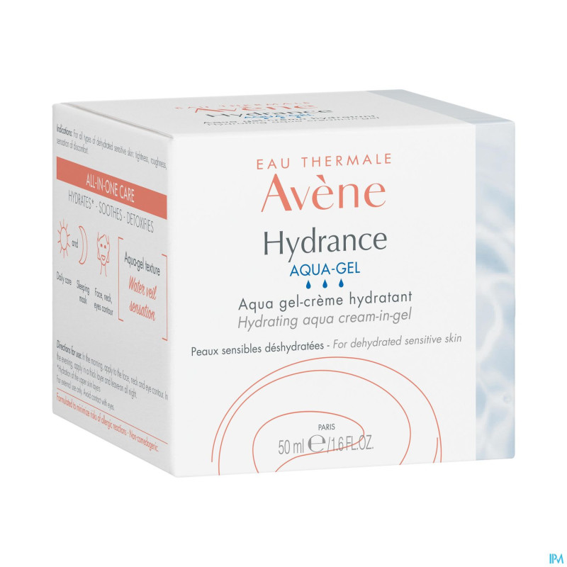 Avene hydrance aqua gel creme hydratante    50ml