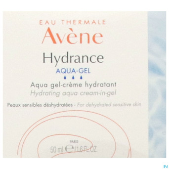 Avene hydrance aqua gel creme hydratante    50ml