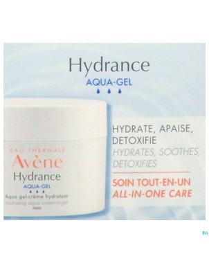 Avene hydrance aqua gel creme hydratante    50ml