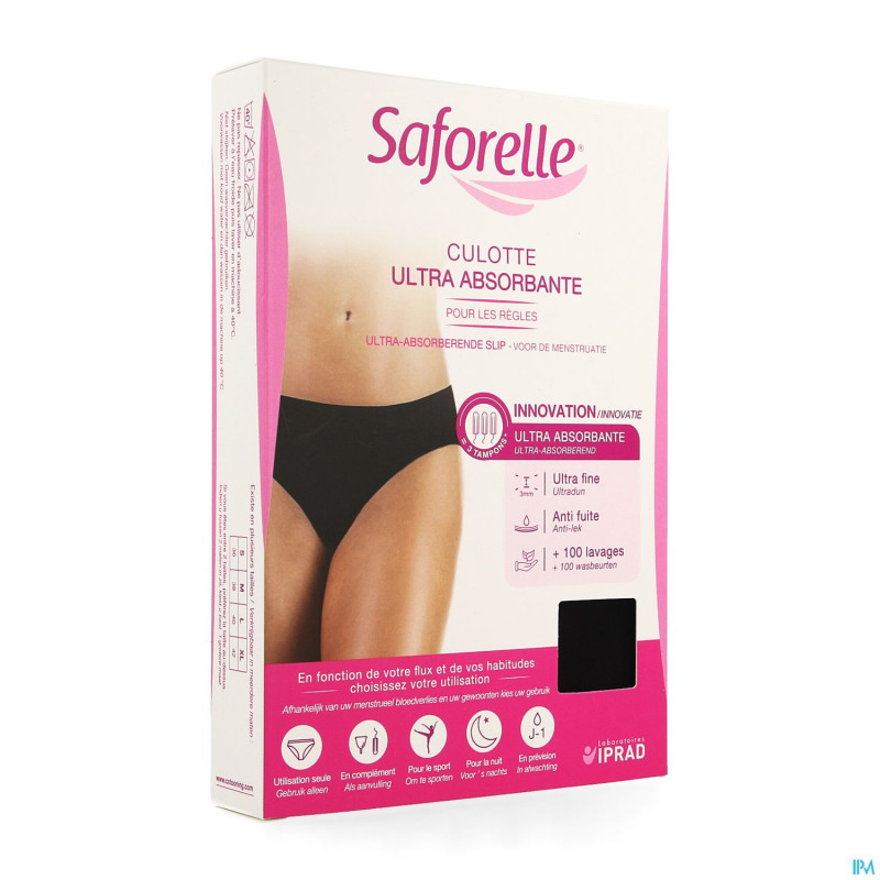 Saforelle culotte absorbante    taille m