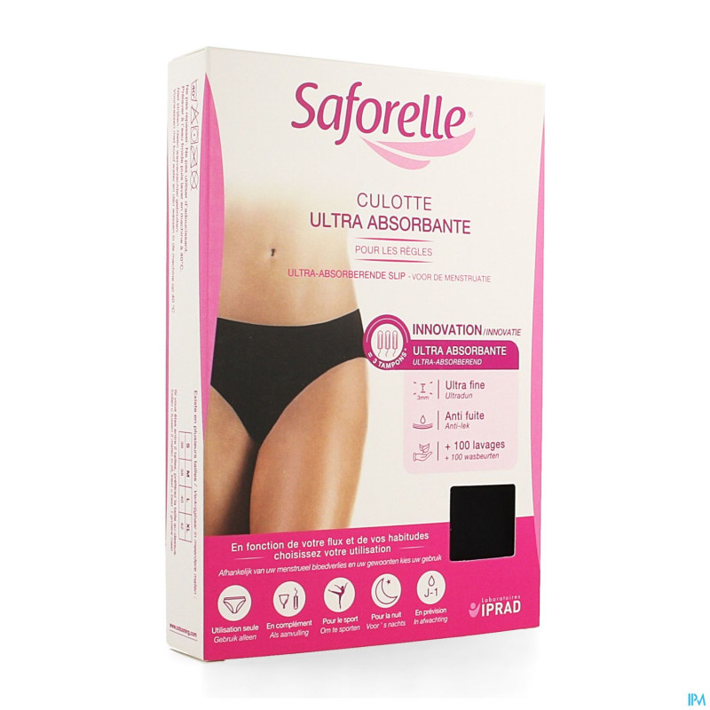 Saforelle culotte absorbante    taille l