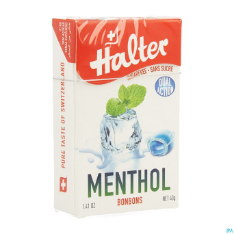 Halter bonbon menthol    40g