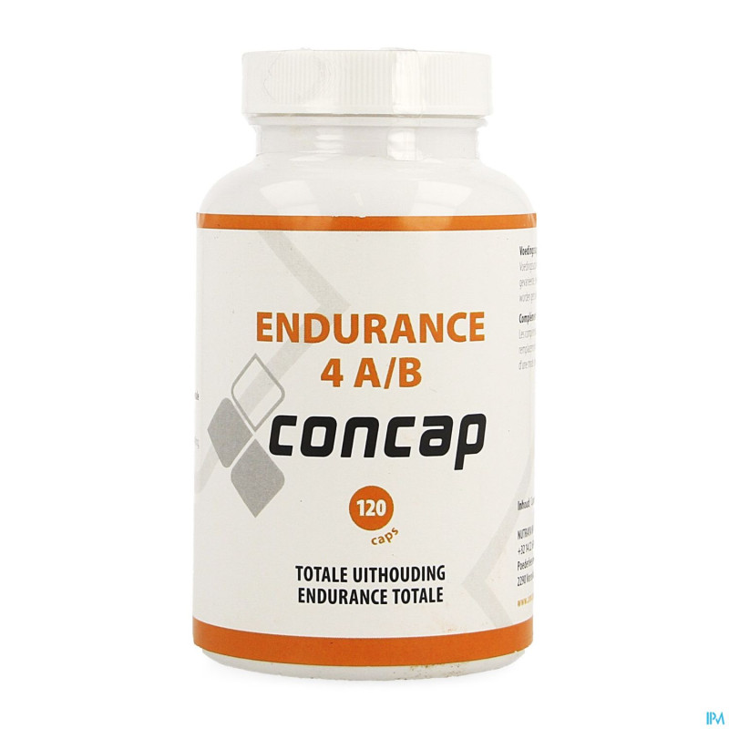 Concap endurance 4 ab    caps 120