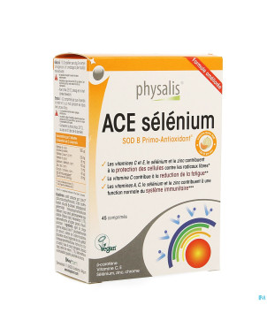 Physalis ace selenium + sod comp 45