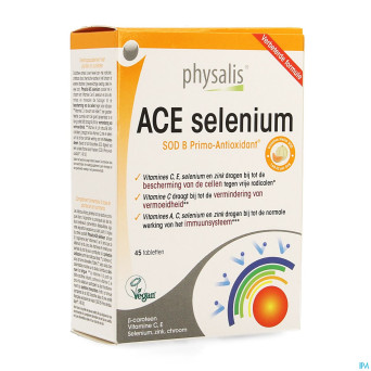 Physalis ace selenium + sod comp 45