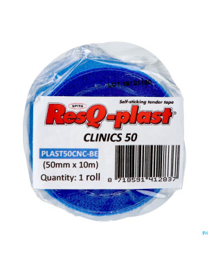Resq-plast clinics 10mx50mm bleu 1