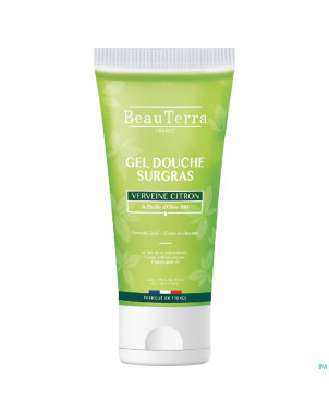 Beauterra gel douche surgras verveine citron 100ml