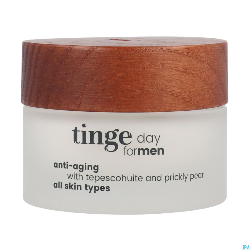 Tinge creme jour hommes anti age    50ml