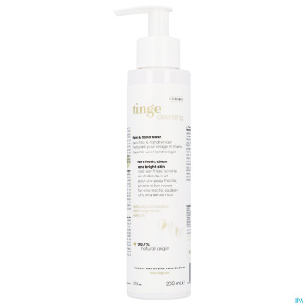 Tinge nettoyant visage-mains    200ml