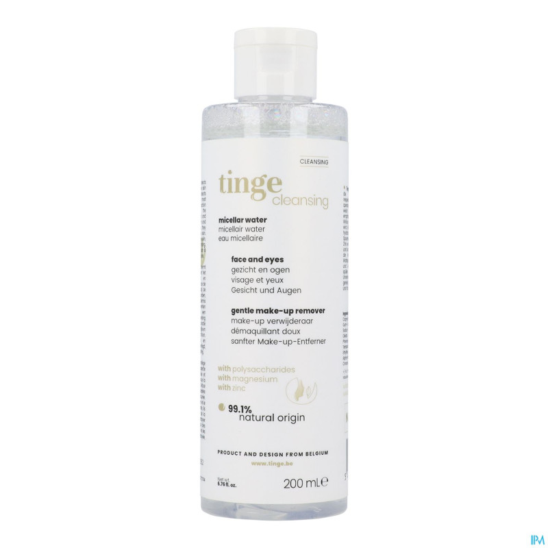 Tinge nettoyant eau micellaire 3en1    200ml