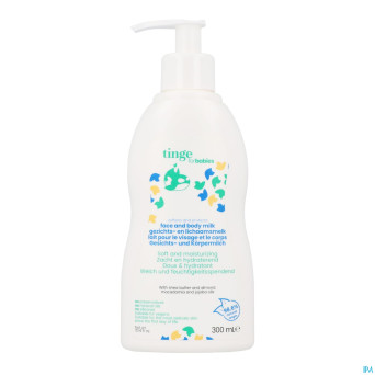 Tinge bebe lait visage-corps    300ml