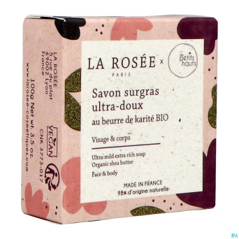 La rosee savon surgras ultra doux naturel    100g