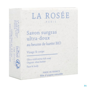 La rosee savon surgras ultra doux naturel    100g