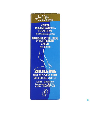 Akileine cr repar. pieds tres secs 75ml promo -50%