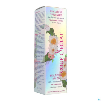 Coup d'eclat hle seche visage corps cheveux  200ml