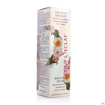 Coup d'eclat hle seche visage corps cheveux  200ml