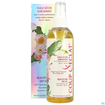 Coup d'eclat hle seche visage corps cheveux  200ml