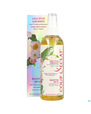 Coup d'eclat hle seche visage corps cheveux  200ml