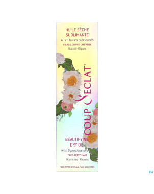 Coup d'eclat hle seche visage corps cheveux  200ml