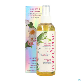 Coup d'eclat hle seche visage corps cheveux  200ml