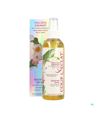 Coup d'eclat hle seche visage corps cheveux  200ml