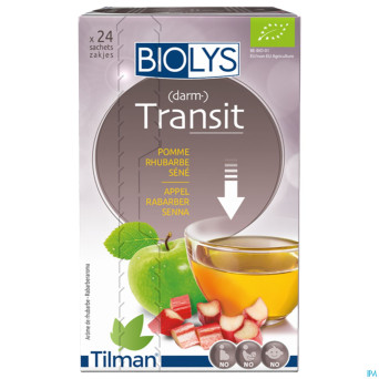 Biolys pomme rhubarbe sene  sach 24