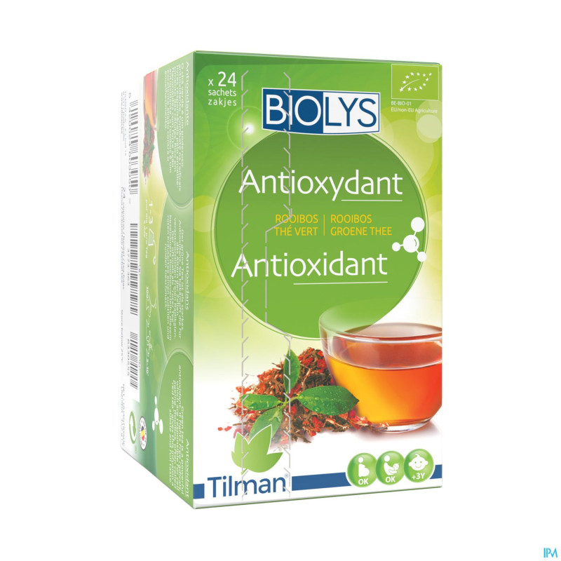Biolys rooibos the vert    sach 24