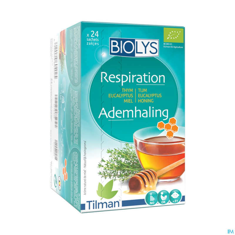 Biolys thym eucalyptus miel sach 24