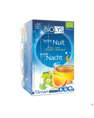 Biolys tilleul oranger    sach 24