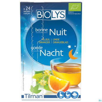 Biolys tilleul oranger    sach 24