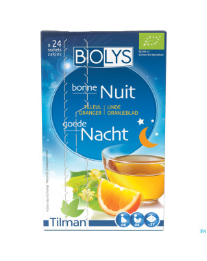 Biolys tilleul oranger    sach 24