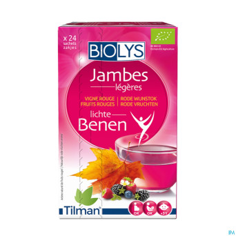 Biolys vigne rouge fruits rouges sach 24