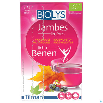 Biolys vigne rouge fruits rouges sach 24