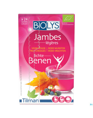 Biolys vigne rouge fruits rouges sach 24