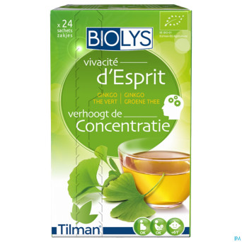 Biolys ginkgo the vert    sach 24