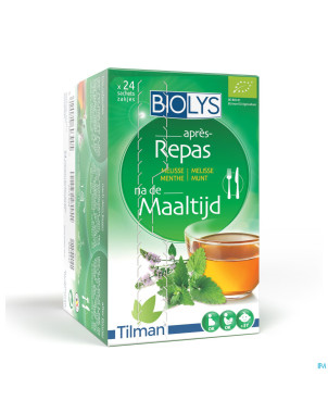 Biolys melisse menthe    sach 24
