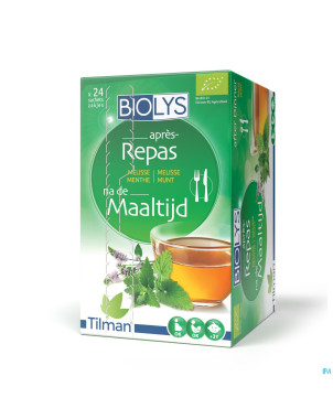 Biolys melisse menthe    sach 24