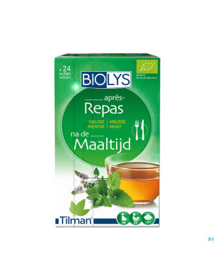 Biolys melisse menthe    sach 24
