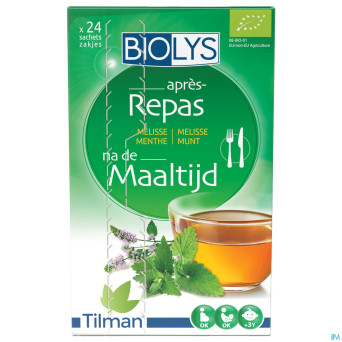 Biolys melisse menthe    sach 24