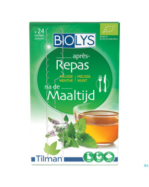 Biolys melisse menthe    sach 24