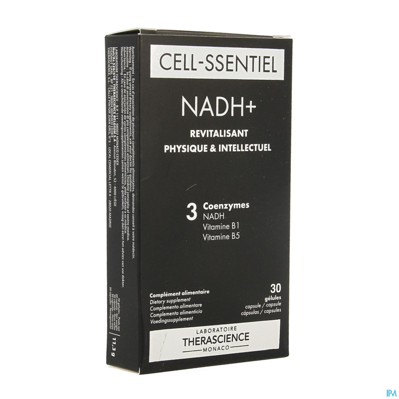 Nadh+ cell-ssentiel caps 30 physiomance    phy358