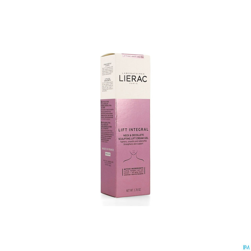 Lierac lift integral cou + decollete    tube  50ml
