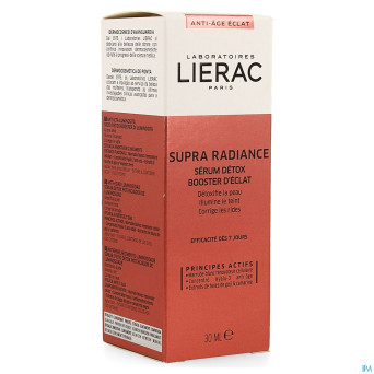 Lierac supra radiance serum detox booster  fl 30ml