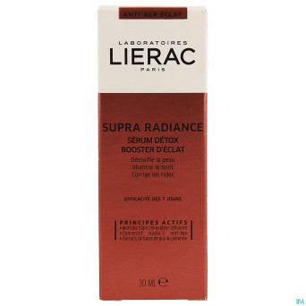 Lierac supra radiance serum detox booster  fl 30ml