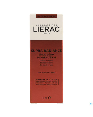 Lierac supra radiance serum detox booster  fl 30ml