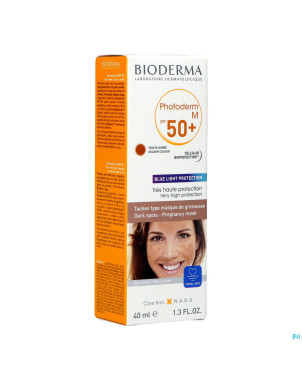 Bioderma photoderm m cr teint. doree spf50+   40ml